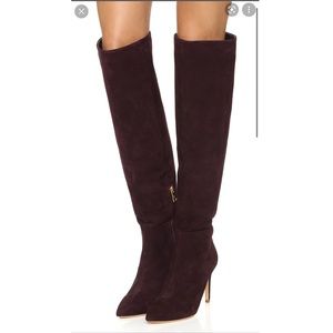 Joie “Olivia” Plum over the knee boots size 39